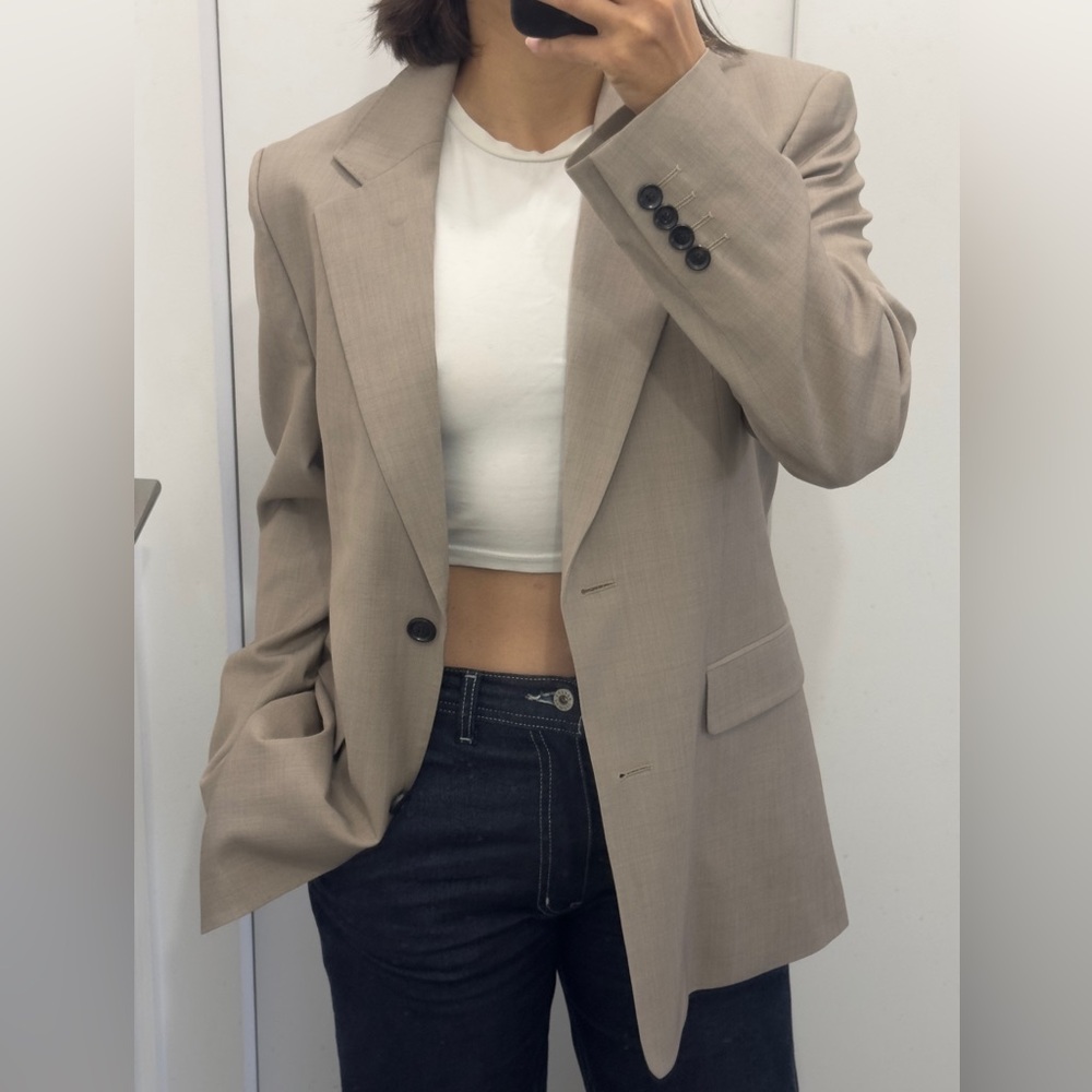 Women's Tan Blazer Filippa K